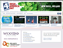 Tablet Screenshot of irishamericaday.com